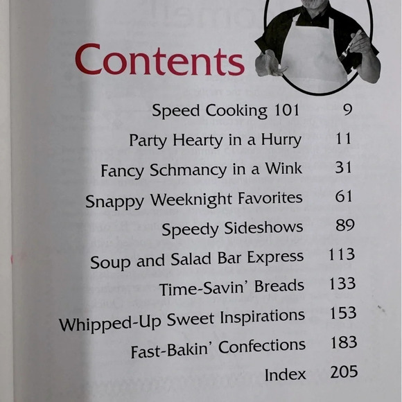 The Best Of Mr.  Food 15 Min Favourites Hard Cover Cookbook - Picture 5 of 12